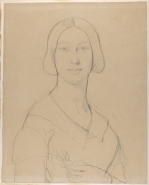 Portrait of Madame Paul Meurice, née Palmyre Granger