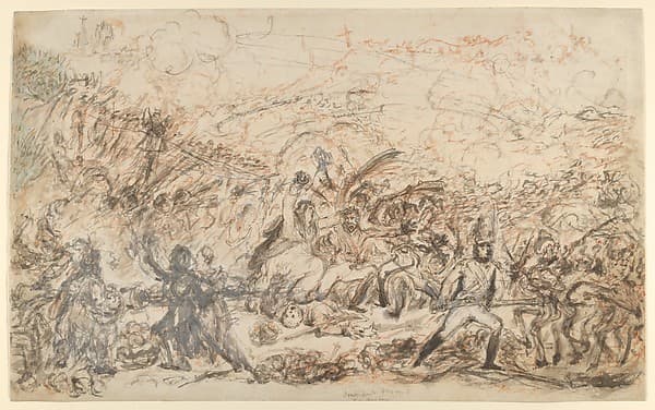 Spanish Patriots Attacking the French Banditti – Loyal Britons Lending a Lift