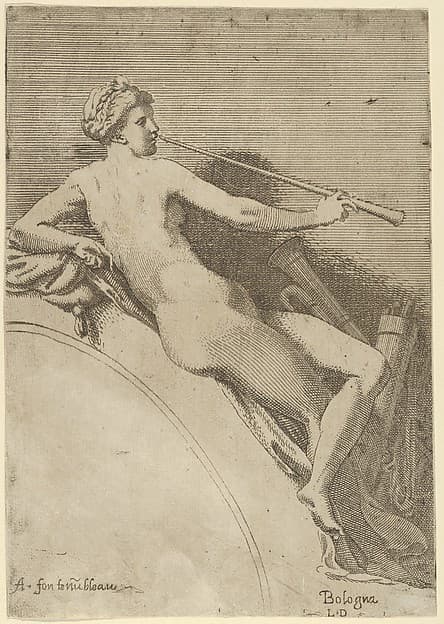 Euterpe, from "Twelve Muses and Goddesses"
