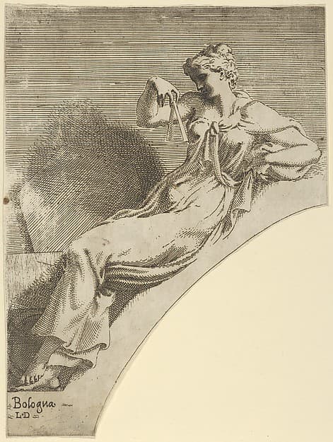 Erato, from "Twelve Muses and Goddesses"