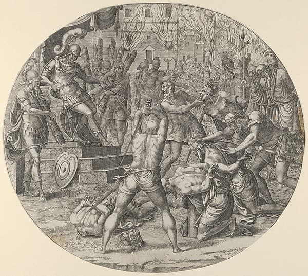 Wrath, from the 'Seven Deadly Sins'