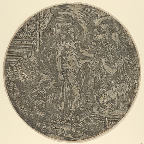 Circe Giving a Drink to Ulysses's Companions