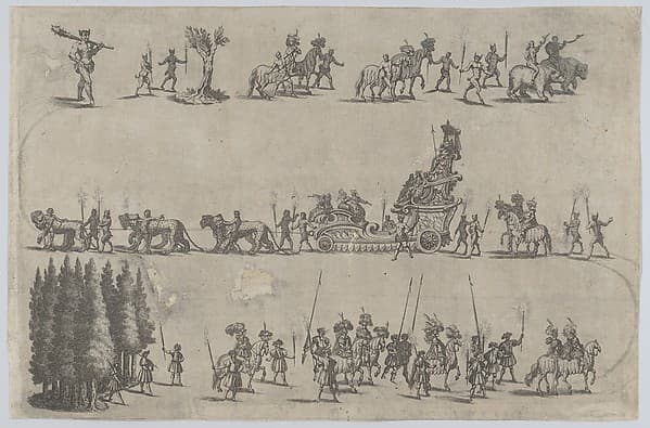 Plate 7 from Pietro Paulo Bissari, Antiopa