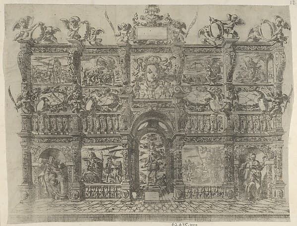 Loose plate from "La Voye de Laict ou le Chemin des Heros à l'entrée de Louis XIV en la Cité d'Avignon le 16 Novembre 1622"