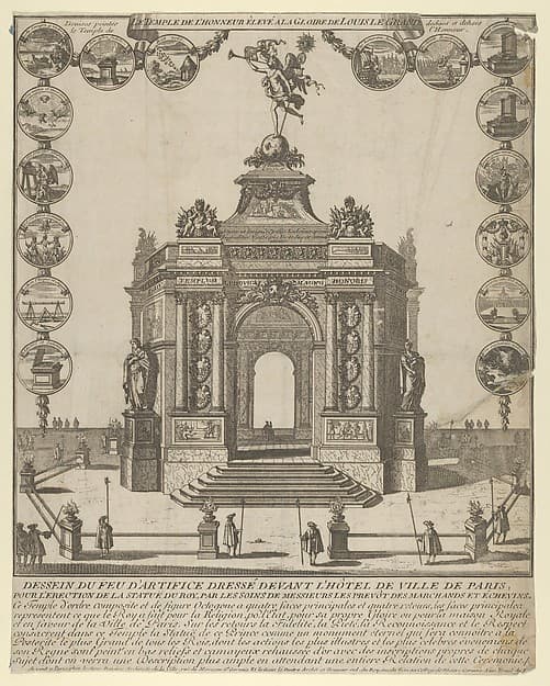 The Temple of Honor of the Glory of Louis le Grand