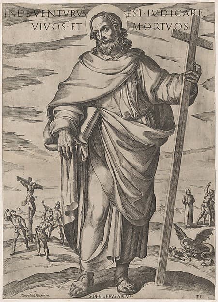 St. Philip, from 'Christ, Mary and the Apostles'