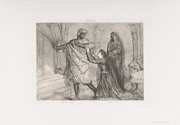 "Away!": plate 7 from Othello (Act 3, Scene 4)