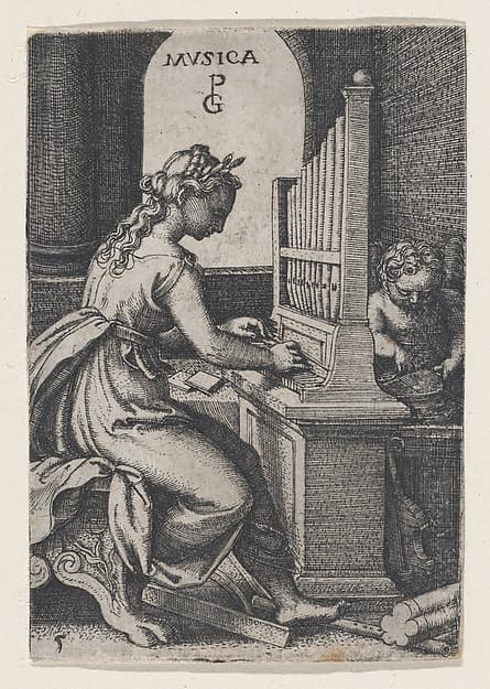 Musica, from "The Liberal Arts"