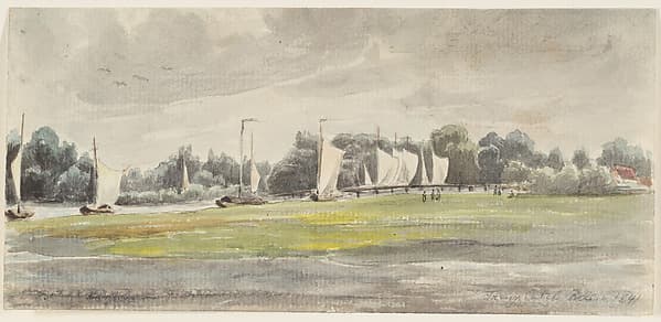 A Sailing Regatta near Berlin