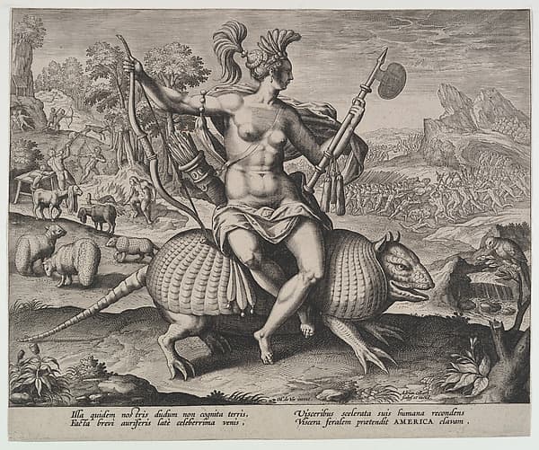 Allegory of America, from "The Four Continents"