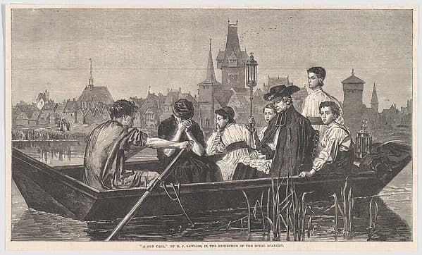 A Sick Call, from "Illustrated London News"
