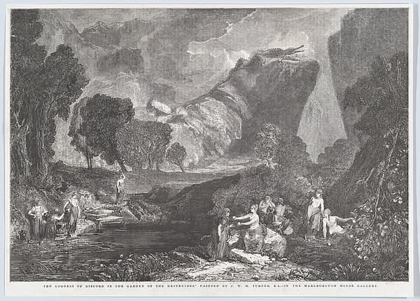 The Goddess of Discord in the Garden of the Hesperides, from "lllustrated London News"