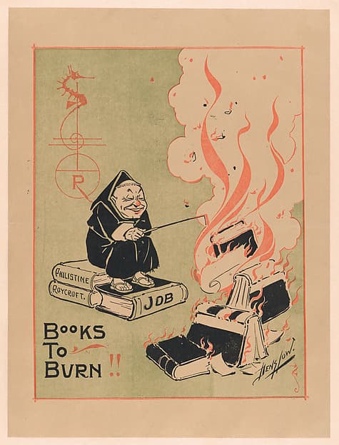 The Philistine: "Books to Burn"