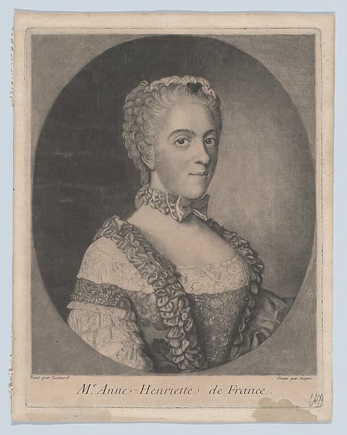 Portrait of Mme. Anne-Henriette de France