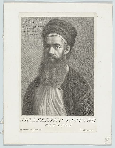Self-portrait in a Turkish Outfit