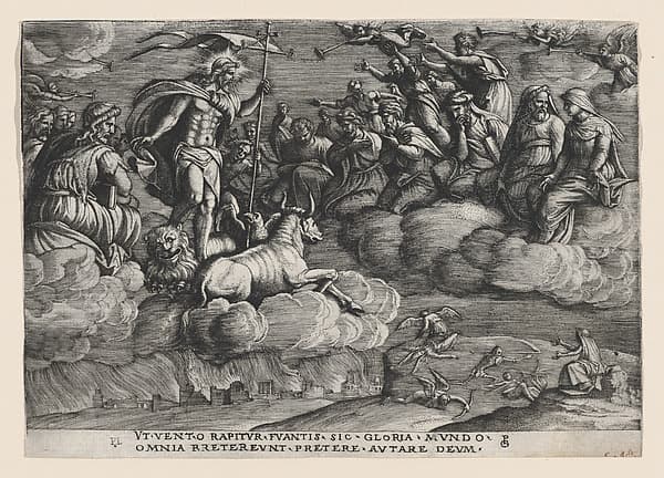 The Triumph of Eternity on Death, from The Triumph of Petrarch