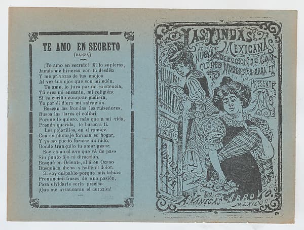 Cover for 'Las Lindas Mexicanas', two elegantly dressed women