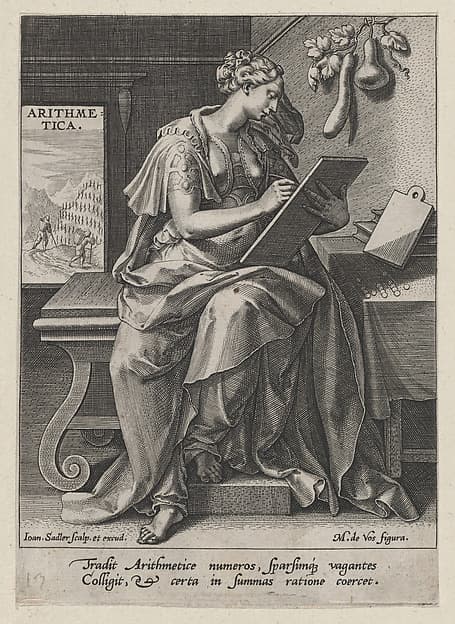 Arithmetica, from "The Seven Liberal Arts"