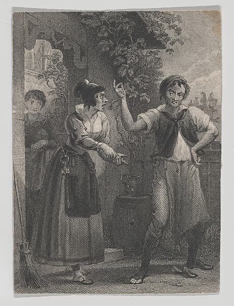 Hostess and Sly (Shakespeare, Taming of the Shrew, Induction, Scene 1)