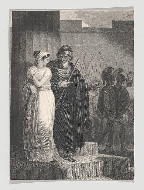 Pandarus and Cressida (Shakespeare, Troilus and Cressida, Act 1, Scene 2)