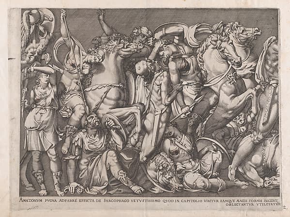 Speculum Romanae Magnificentiae: Battle of the Amazons