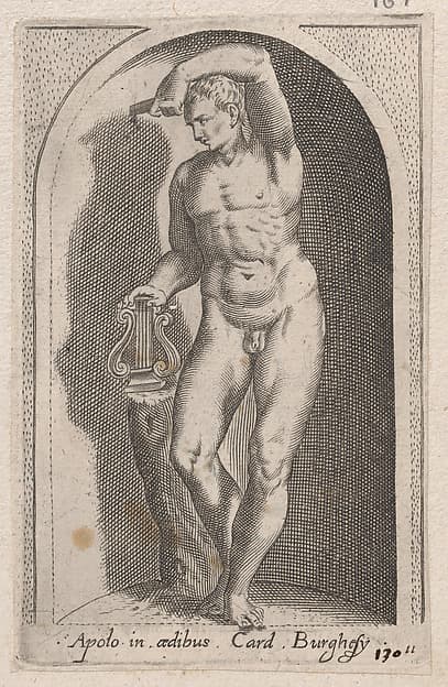 Speculum Romanae Magnificentiae: Apollo (Apollo in aedibus Card. Burghesij)