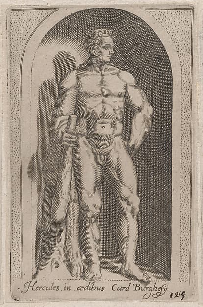 Speculum Romanae Magnificentiae: Hercules (Hercules in aedibus Card. Burghesij)
