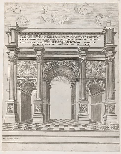 Speculum Romanae Magnificentiae: Arch of Septimus Severus