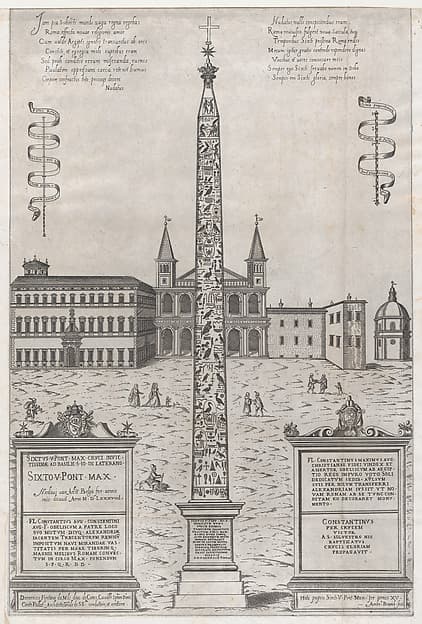 Speculum Romanae Magnificentiae: The Egyptian Obelisk of Constantine