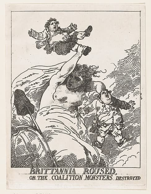 Britannia Roused, or the Coalition Monsters Destroyed