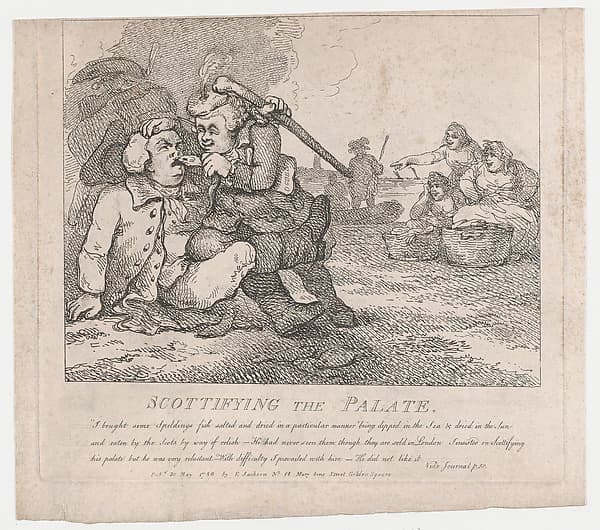 Scottifying the Palate (Picturesque Beauties of Boswell, Part the First)