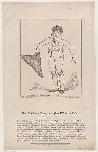 The Monstrous Craw; or a New-Discovered Animal