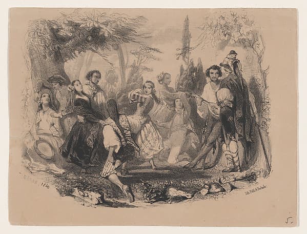 Venitian Songs, Act V of Cosima; (Verso) Title page for 'Album Musical'