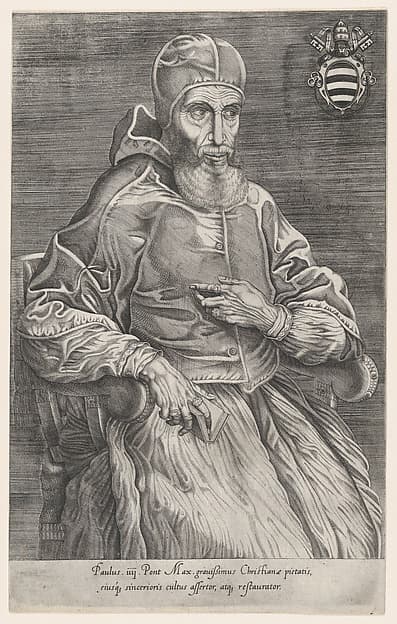 Portrait of Pope Paulus IV