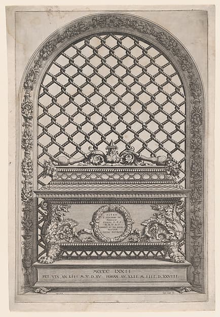 The Tomb of Pietro and Giovanni de' Medici from The Tombs of the Medici