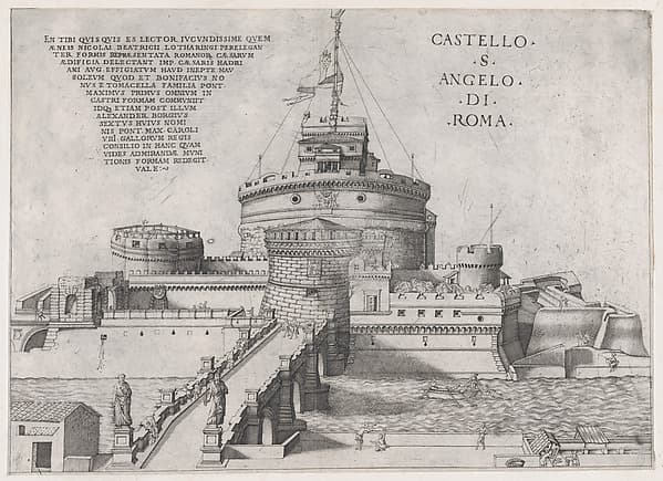 Speculum Romanae Magnificentiae: Castello Sant' Angelo