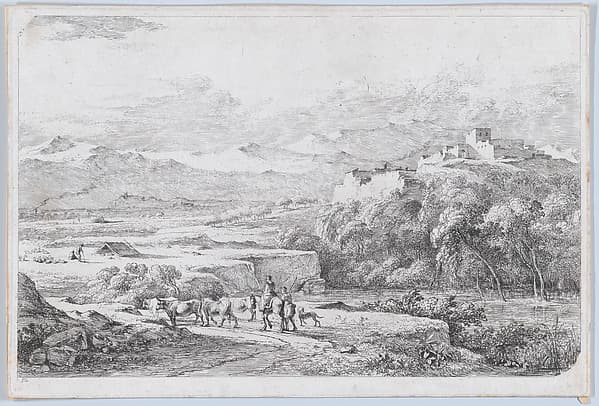 Landscape after Van der Cabel
