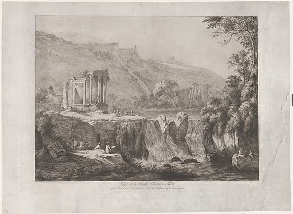 View of the Temple of the Tiburtine Sibyl