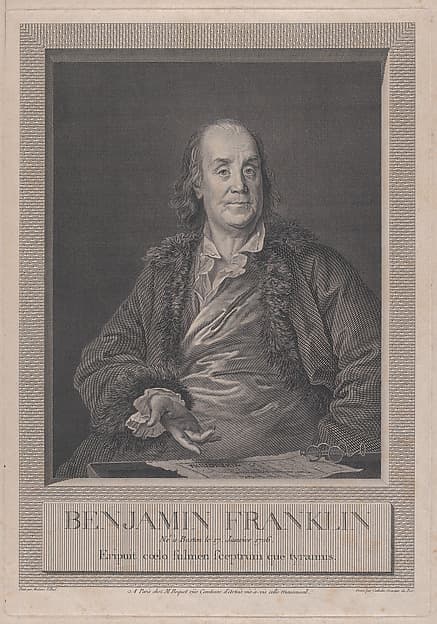 Portrait of Benjamin Franklin