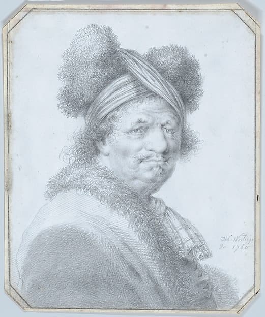Portrait of a Gentleman Dressed in Furs