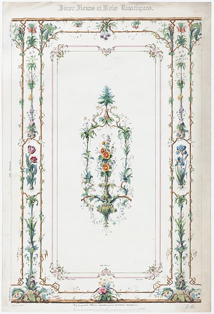 Décor Fleurs et Bois Rustiques.