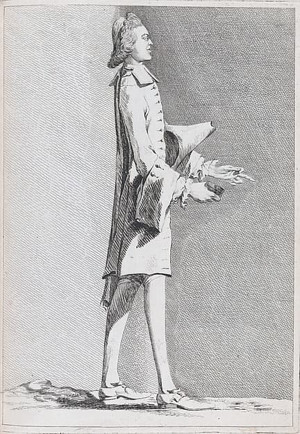 Abbot Emeric Brulon (?), pl. XI from "Recueil de caricatures"