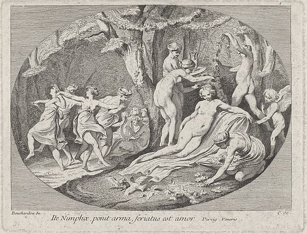 Venus with nymphs