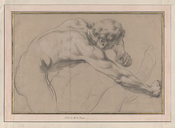 Male Nude, Study for Samson and Delilah