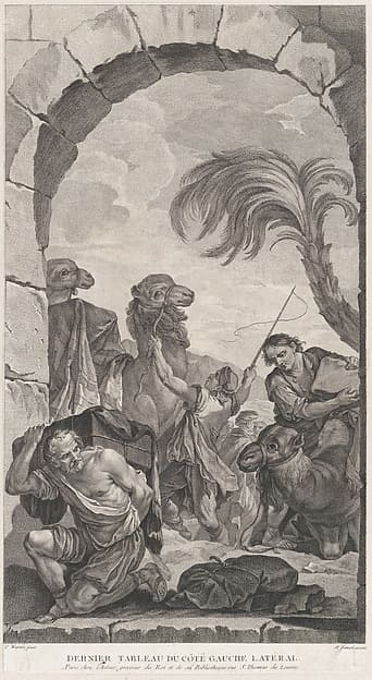 The Chapel of the Enfants-Trouvés in Paris: La Suite des rois mages: chameliers et porteurs de présents