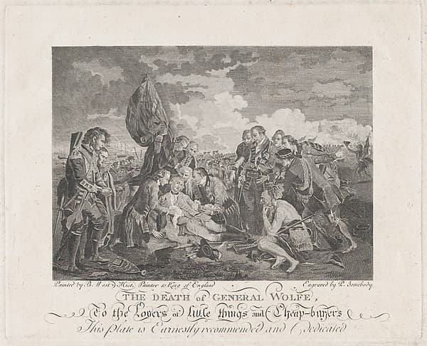 The Death of General Wolfe (September 13, 1759)