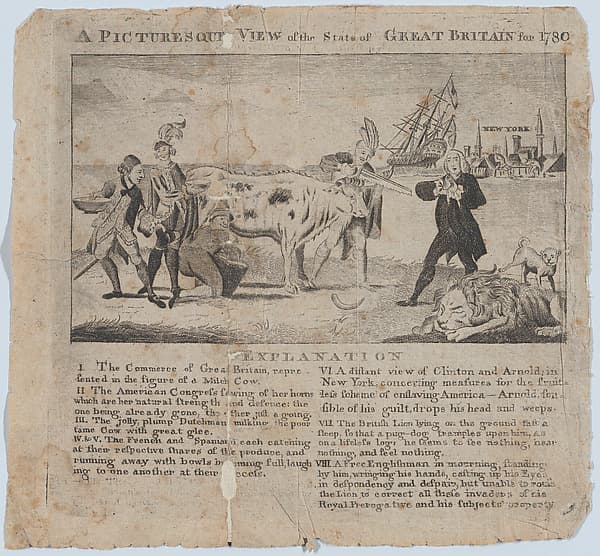 A Picturesque View of the State of Great Britain for 1780