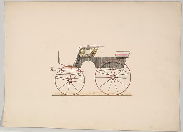 Design for 4 seat Phaeton, no top (unnumbered)