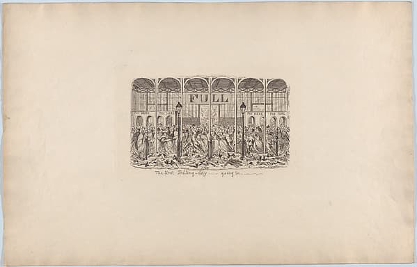 The First Shilling Day–Going In