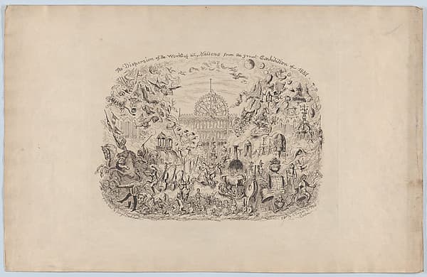 The Dispersion of the Works of all Nations from the Great Exhibition of 1851